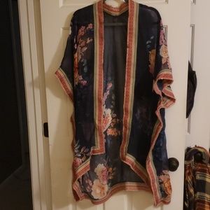Floral kimono